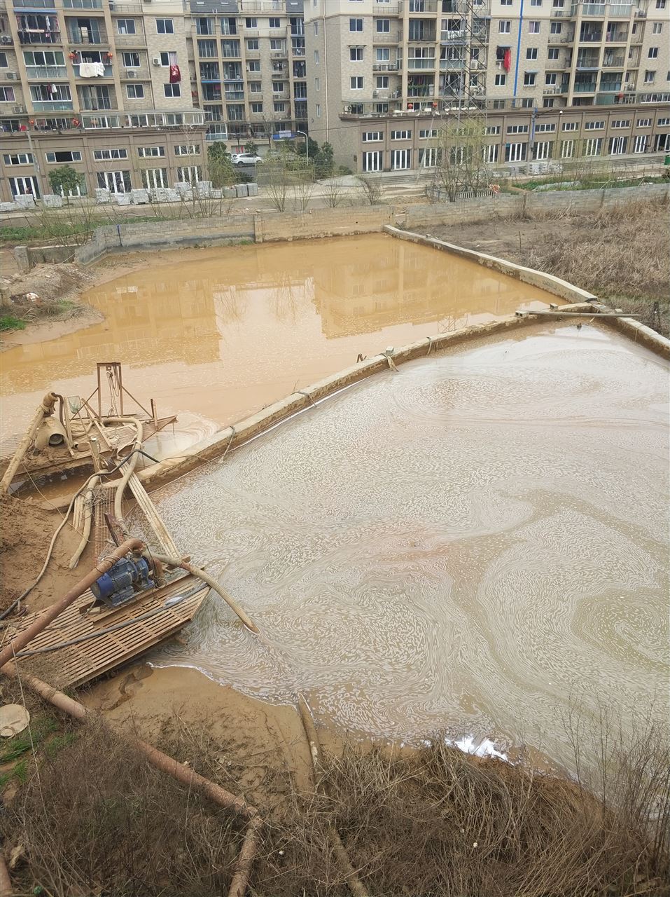巴青沉淀池淤泥清理-厂区废水池淤泥清淤